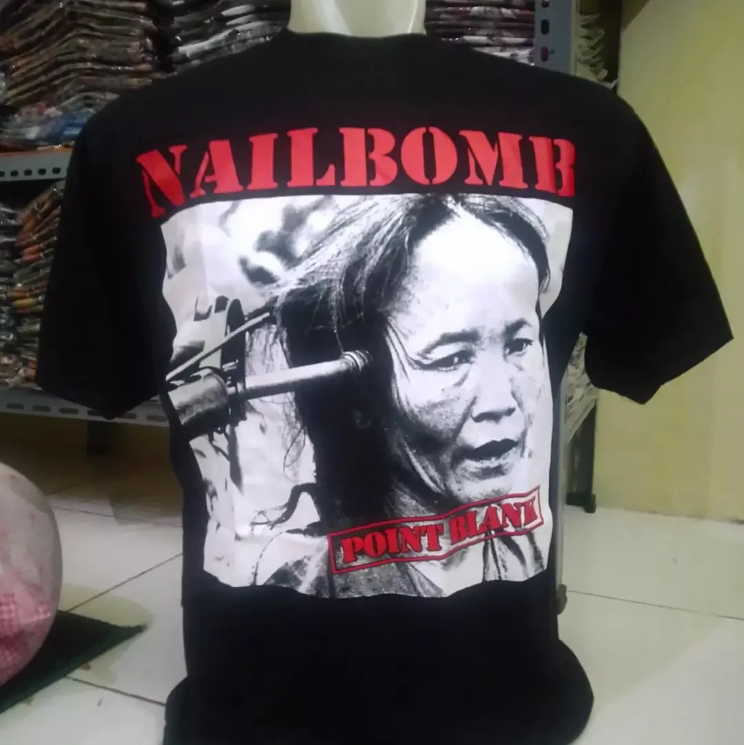 Tshirt PUNK NAILBOMB | Lazada Indonesia