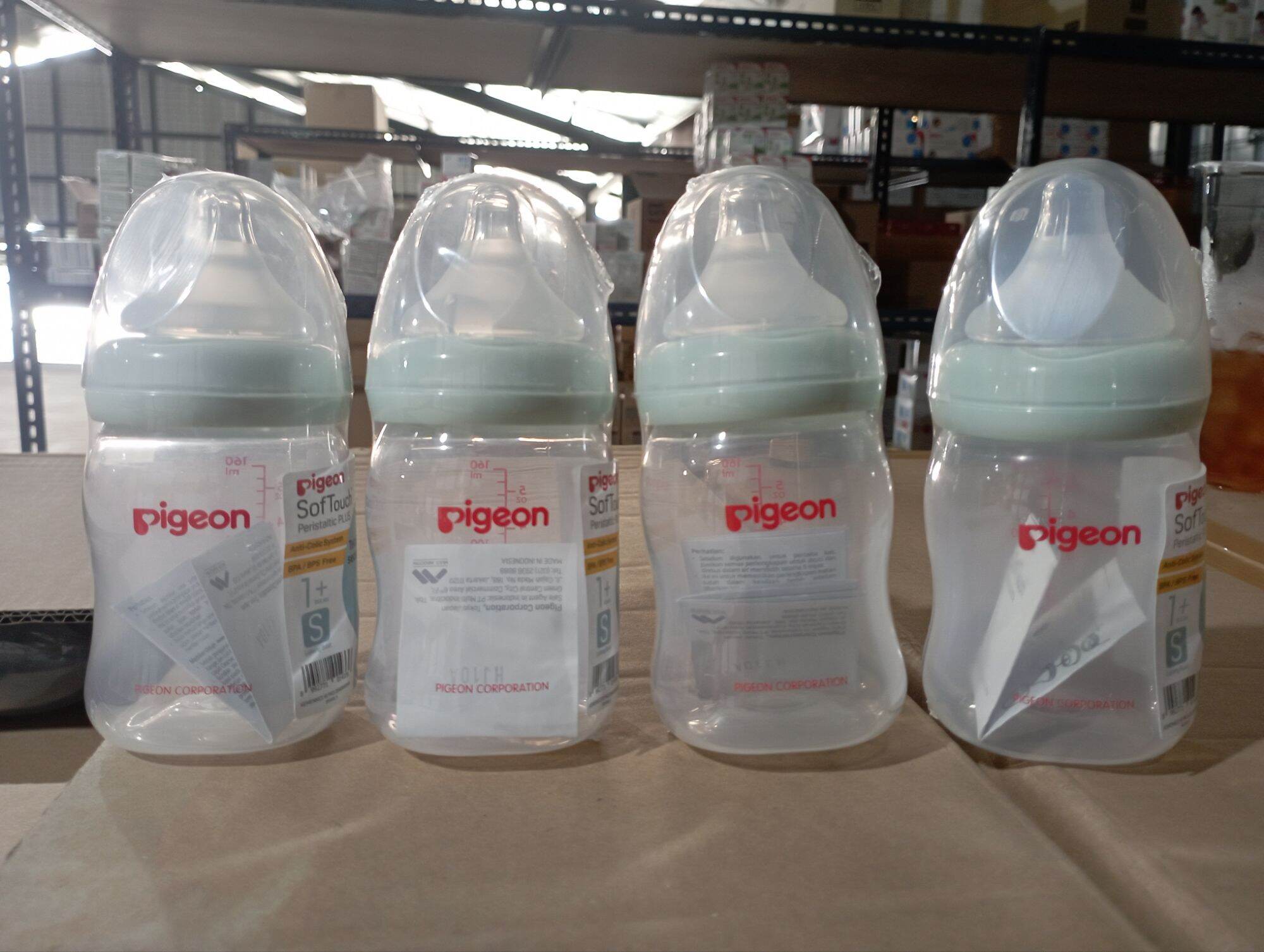 PIGEON Botol Susu Bayi Wide Neck Softouch 160ml
