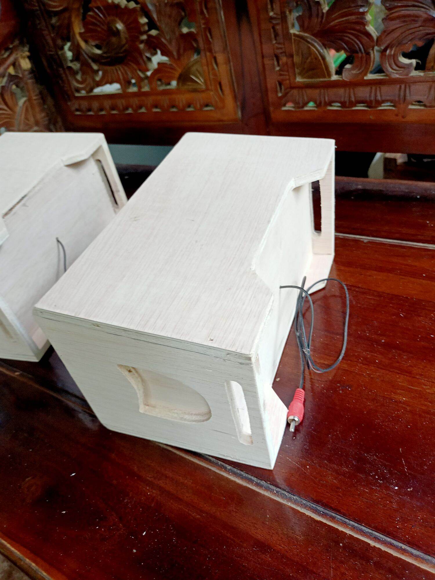 Box speaker line array 4 inch tebal triplek 9mm+tuwiter Audax AX65 ...