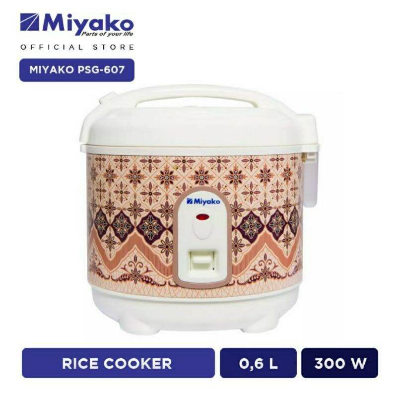 MM MIYAKO MCM609 MINI MAGIC COM RICE COOKER KECIL 0.6 L PENANAK NASI