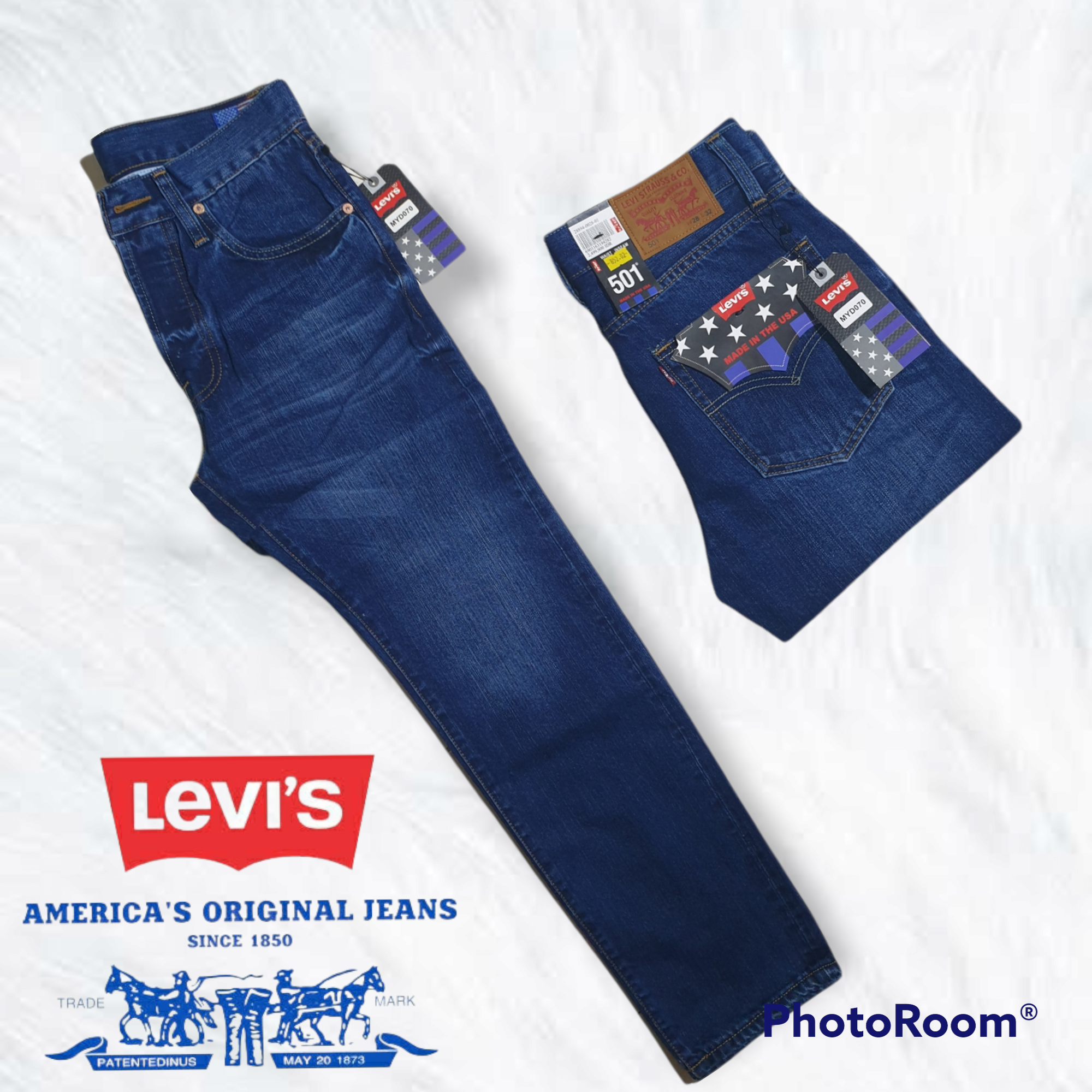 Jual Celana Denim Indigo Blue Terbaru 