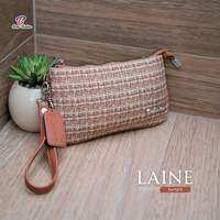 Dompet Laine pouch by Biru Tsabita rajut cantik
