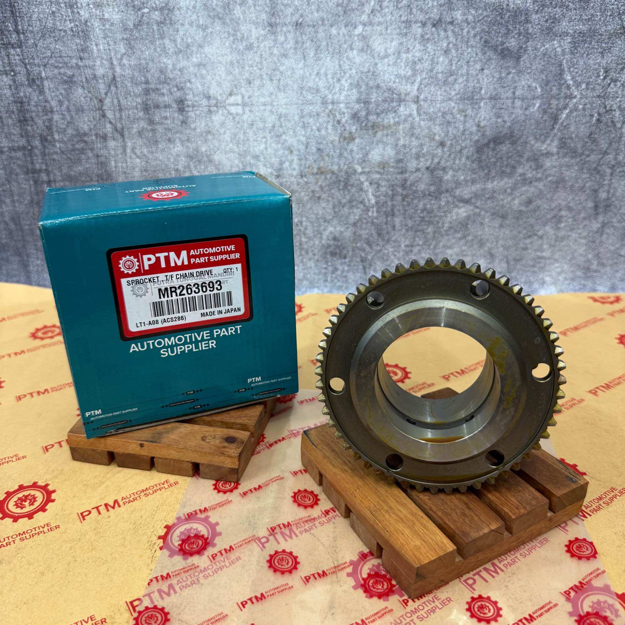 Sprocket, T/F Chain Drive/Gear Sprocket Transfer/Gear Chain Mitsubishi L200 Strada 2.8Cc/2.5Cc K57T/K74T (1Pcs) Genuine Ptm Mr263693 Harga 11,150,000 rupiah*Gratis Ongkir