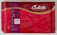 Colatta dark 1 Kg compound dark chocolate free bubble wrap dan karton
