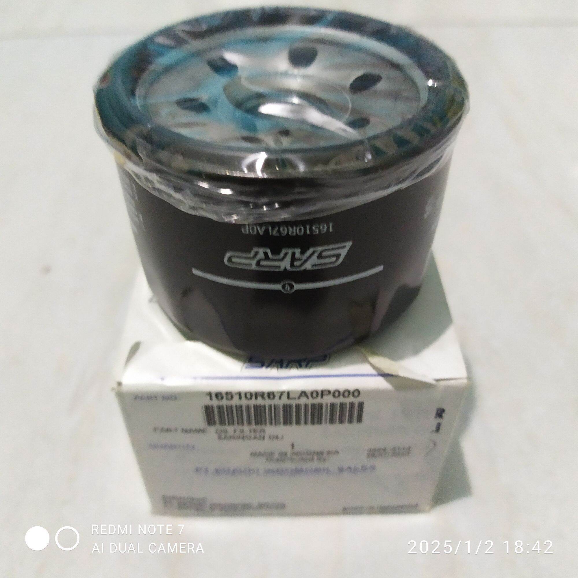 Filter Oli Mesin bensin Suzuki Karimun Estilo Wagon R Espresso LCGC Toyota Ayla Agya Datsun go dan sebagainya barang baru ORI 💯 SGP SARP Harga 39,900 rupiah*Gratis Ongkir