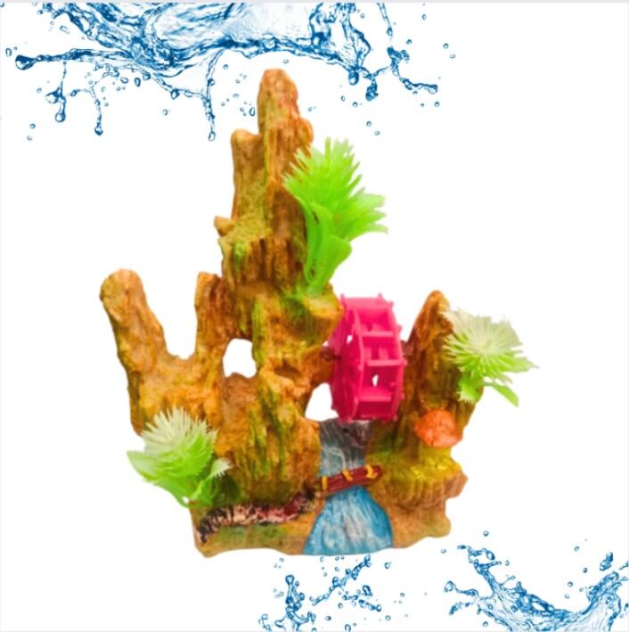 KARANG KINCIR FIBER Hiasan Dekorasi Aquarium Aquascape