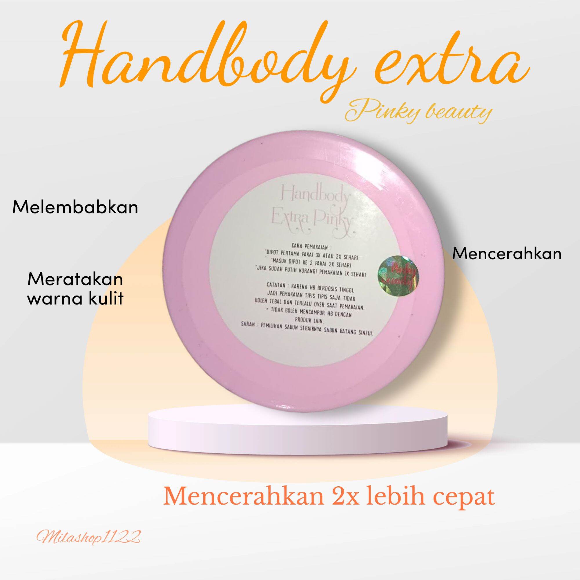 Handbody extra pinky beauty