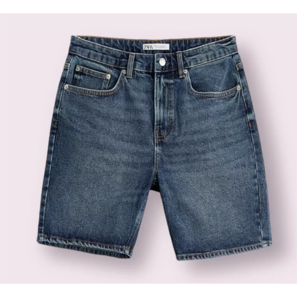 Celana Pendek Fly Jeans Zara Zara Celana Pendek Jeans Bermuda Dark