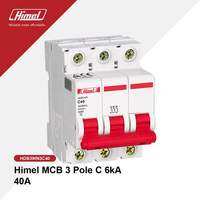 MCB HIMEL HDB6SL3 4.5kA 3PHASE 2A 4A 6A 10A 16A 20A 25A 32A 40A