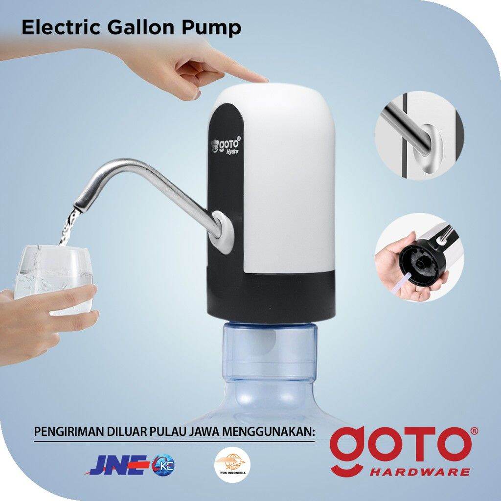 Goto Pumpa Galon Elektrik Goto Gallon Pump Whale Pompa Galon Elektrik Merek Goto Hydro 1436