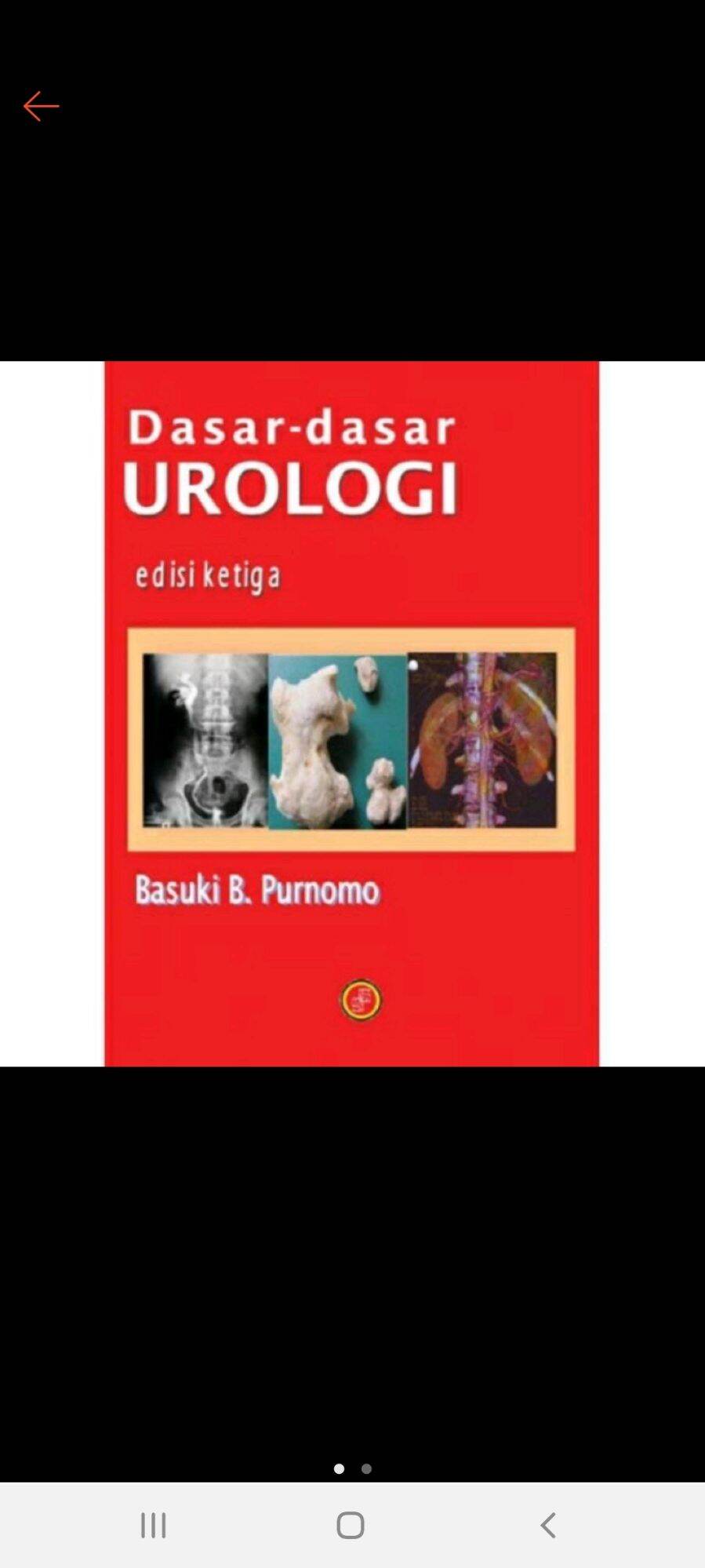 DASAR DASAR UROLOGI EDISI KETIGA BASUKI B PURNOMO | Lazada Indonesia