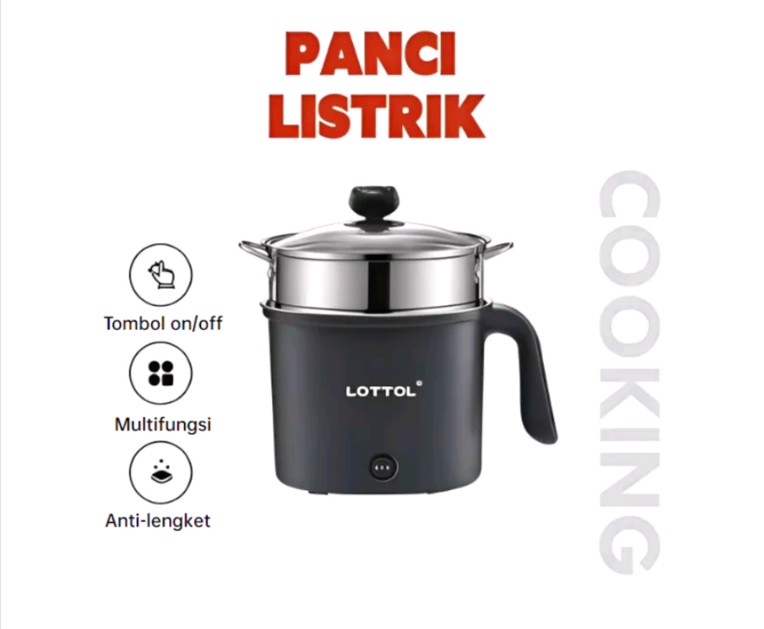 PANCI LISTRIK SERBAGUNA ANTI LENGKET