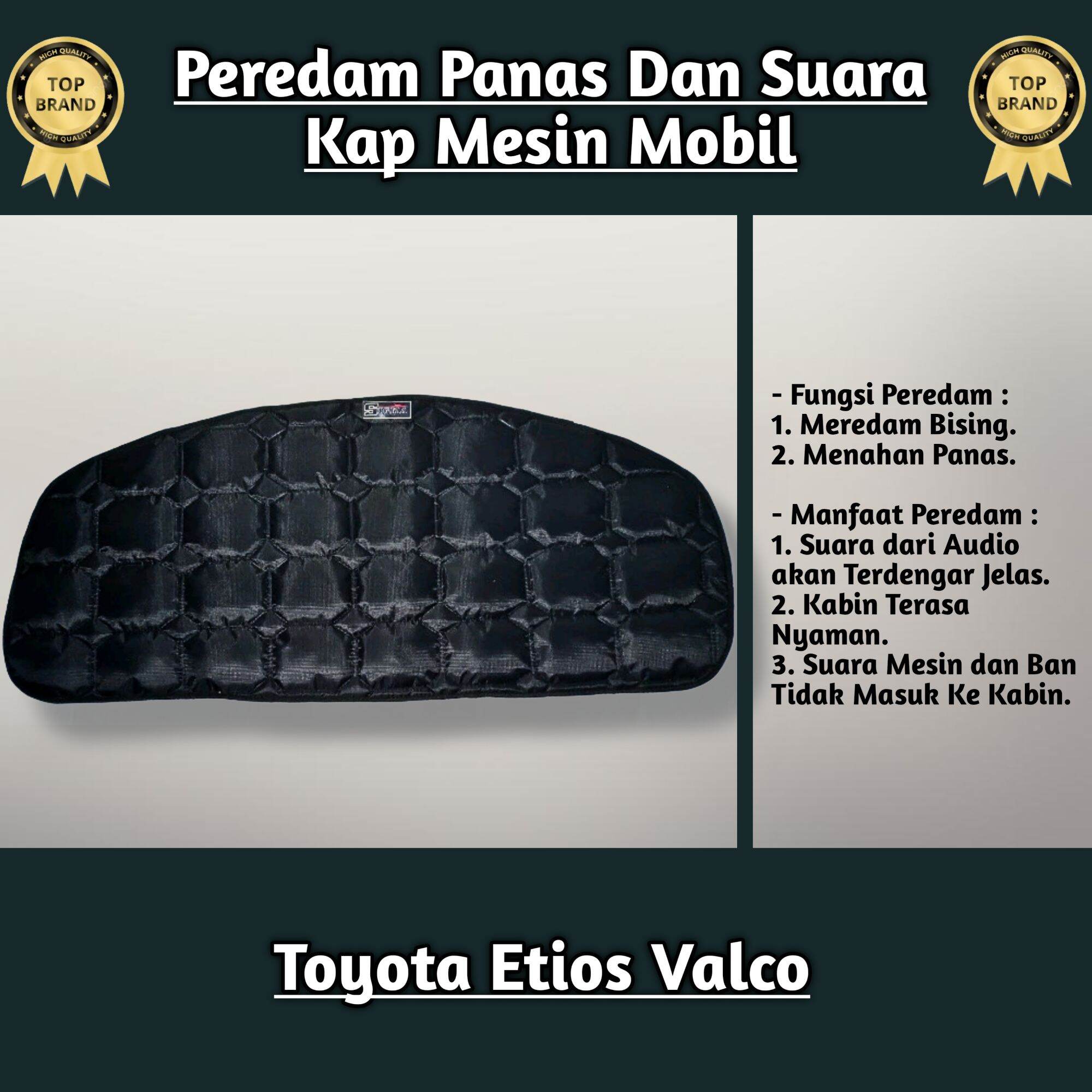 (Sigma) Peredam panas dan suara Kap Mesin Mobil Toyota Etios Valco Giá 400,000 Đồng*Miễn phí vận chuyển