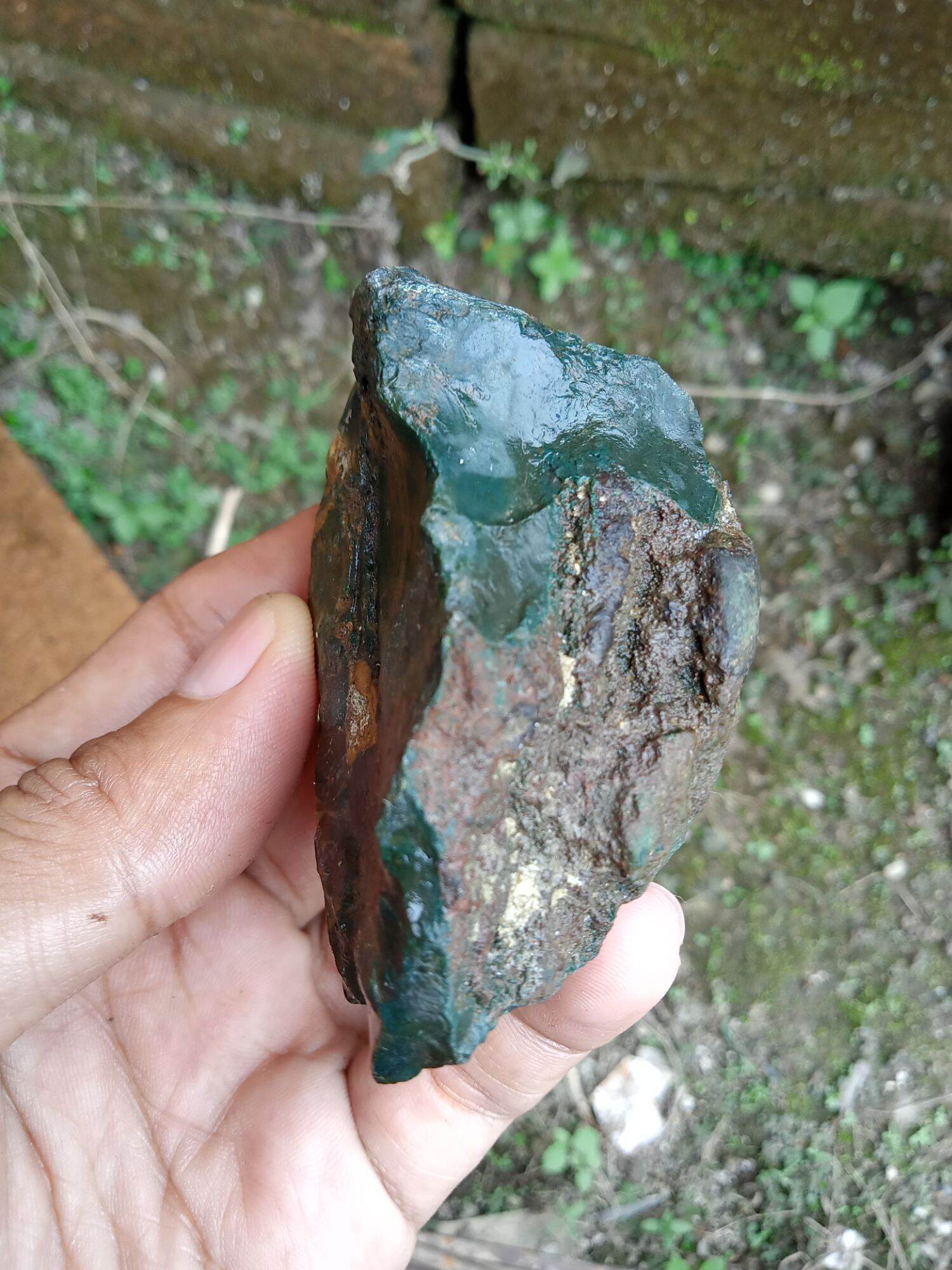 Bahan Batu Bacan Cincau