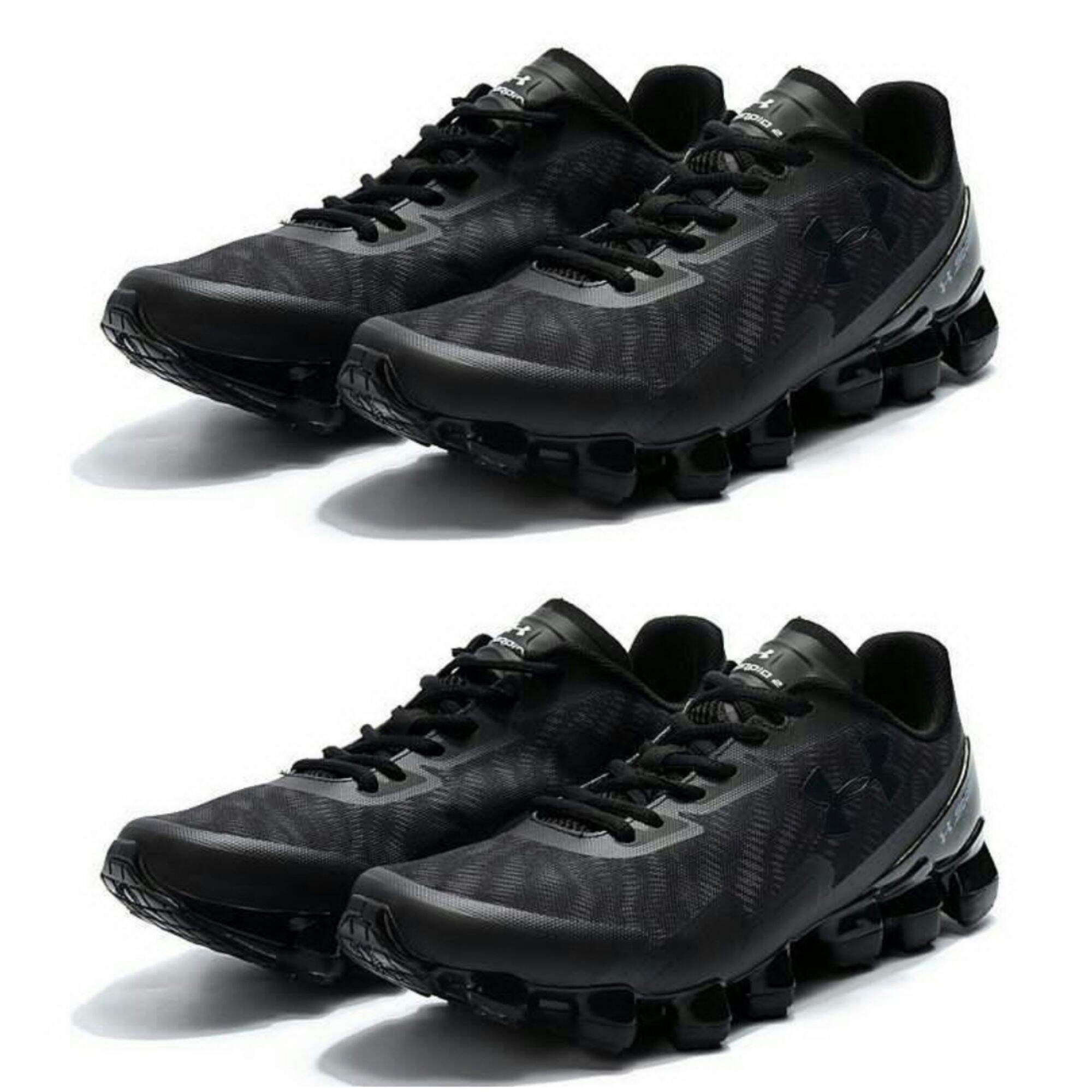 under armour black shoes mens