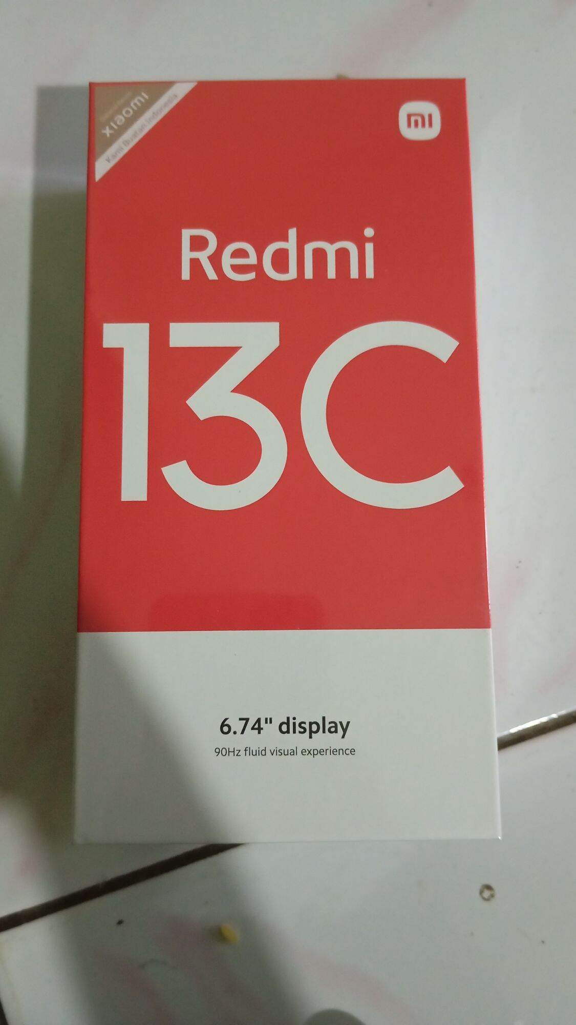 redmi 13c 6/128gb new garansi resmi Harga 1,470,000 rupiah*Gratis Ongkir
