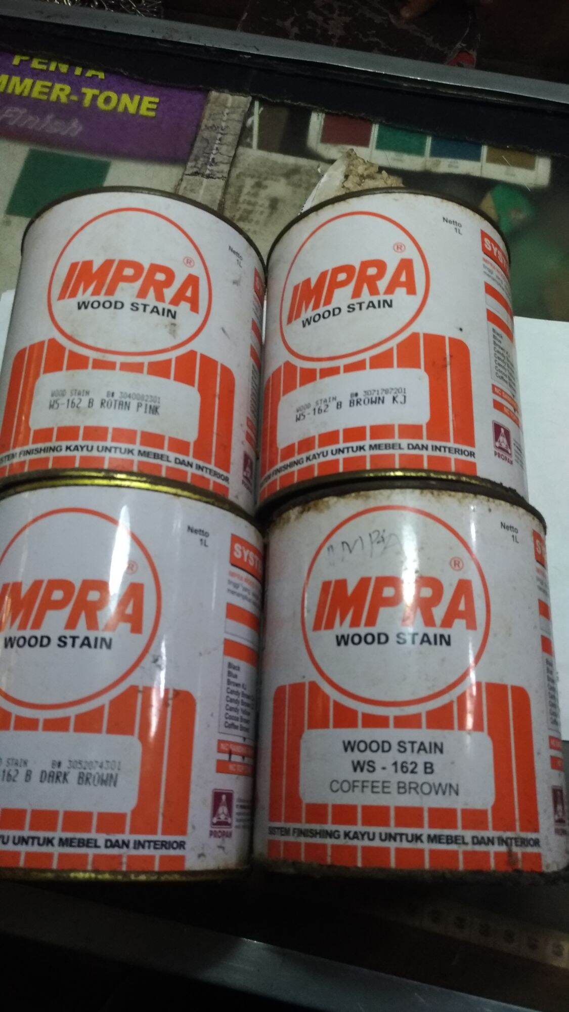 IMPRA WOOD STAIN IMPRA WS162B BROWN KJ 1KG Lazada Indonesia