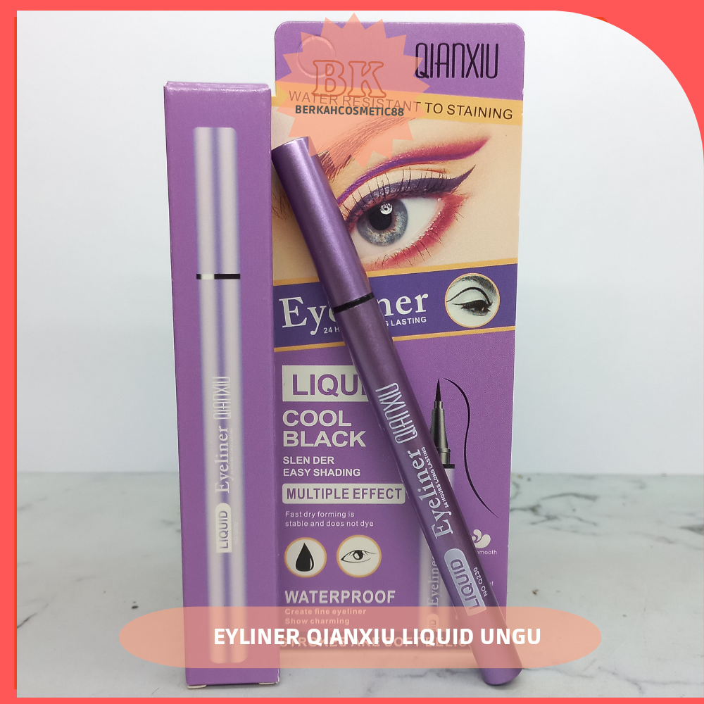 QiANXIU EYLINER KEMASAN UNGU MURAH Lazada Indonesia