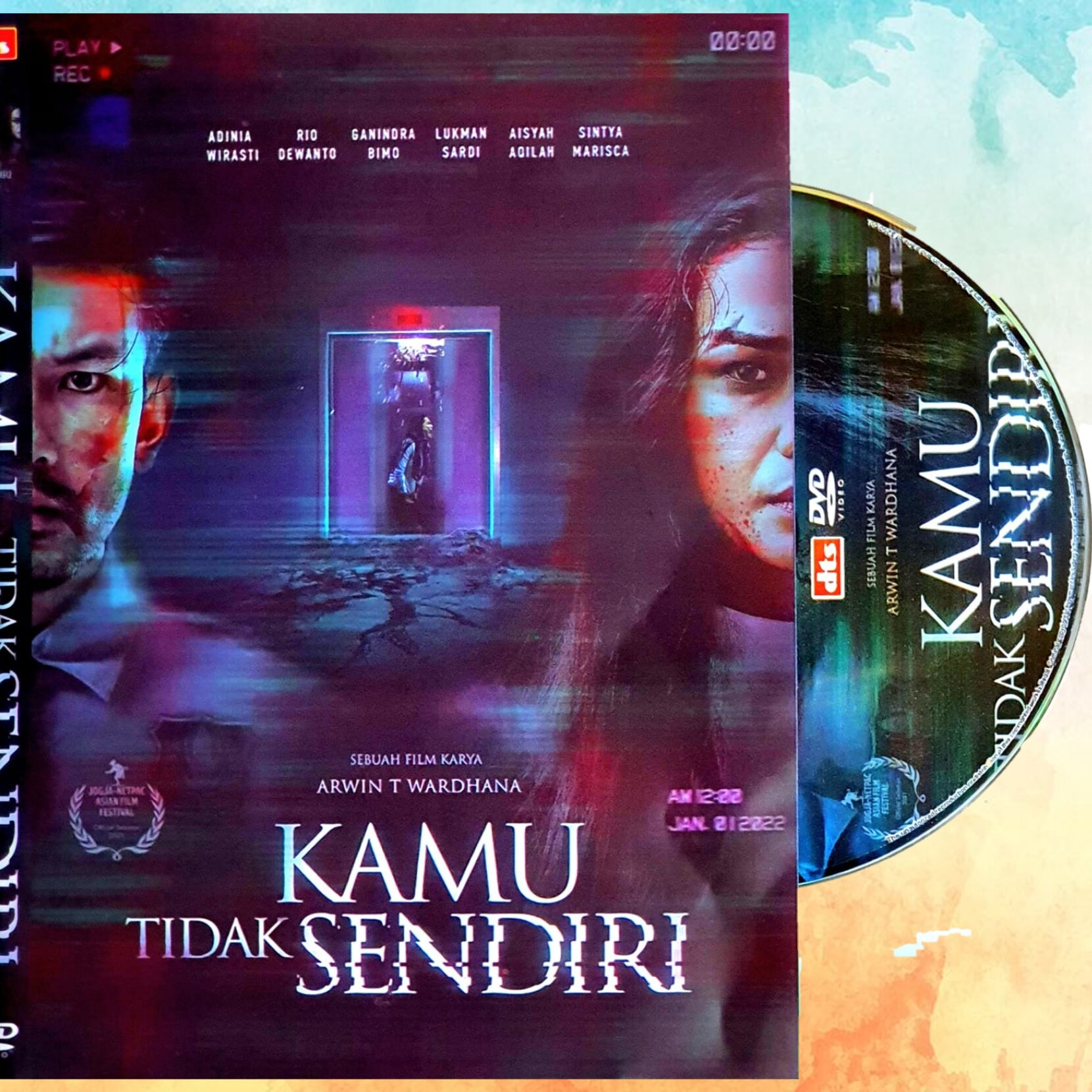 KASET DVD FILM HOROR TERBARU KAMU TIDAK SENDIRI - KASET FILM HOROR ...