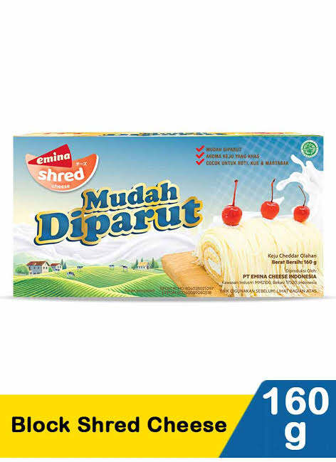 Emina Cheese Shred Keju Mudah Diparut
