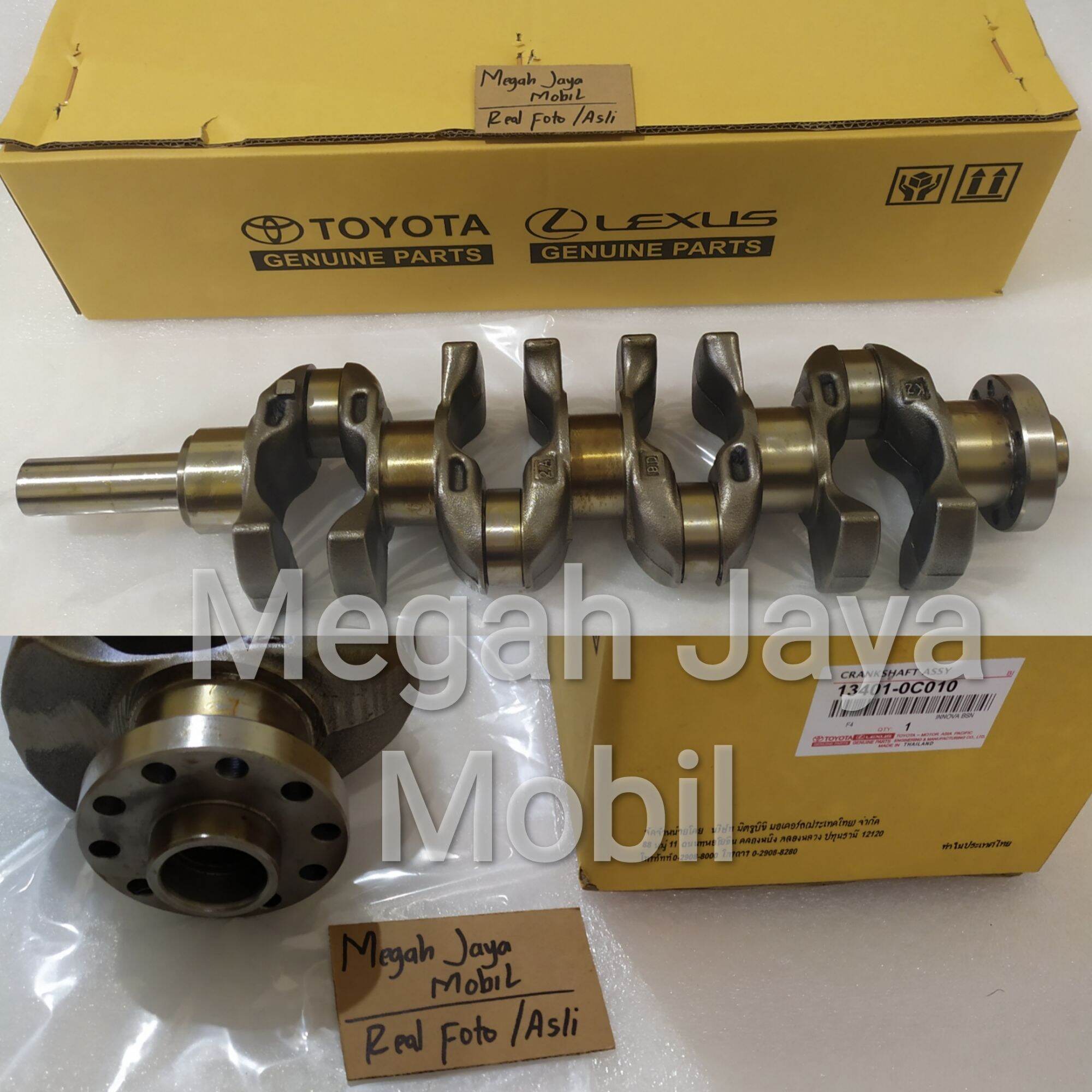 as kruk innova hilux bensin 1tr crankshaft kruk as innova bensin hilux ...