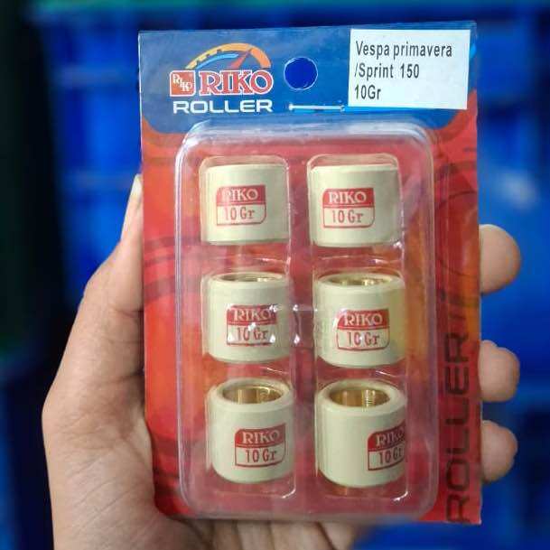 ROLLER SET VESPA PRIMAVERA / SPRINT 150 9 10 11 12 GRAM RIKO Giá 70,000 Đồng*Miễn phí vận chuyển