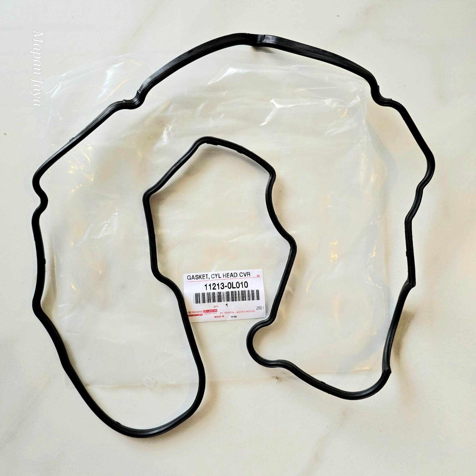 GASKET COVER KARET PACKING TUTUP KLEP TOYOTA INNOVA INOVA FORTUNER HILUX DIESEL SOLAR 2005-2015 Harga 97,900 rupiah*Gratis Ongkir