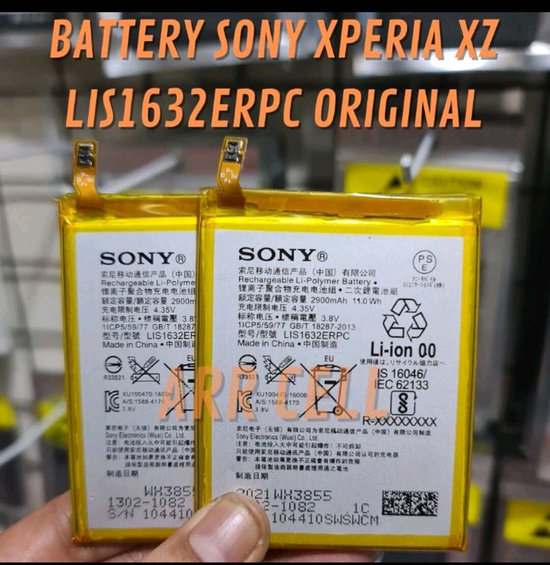 Baterai Batre Sony Xz Xzs Lis Erpc Ori Lazada Indonesia