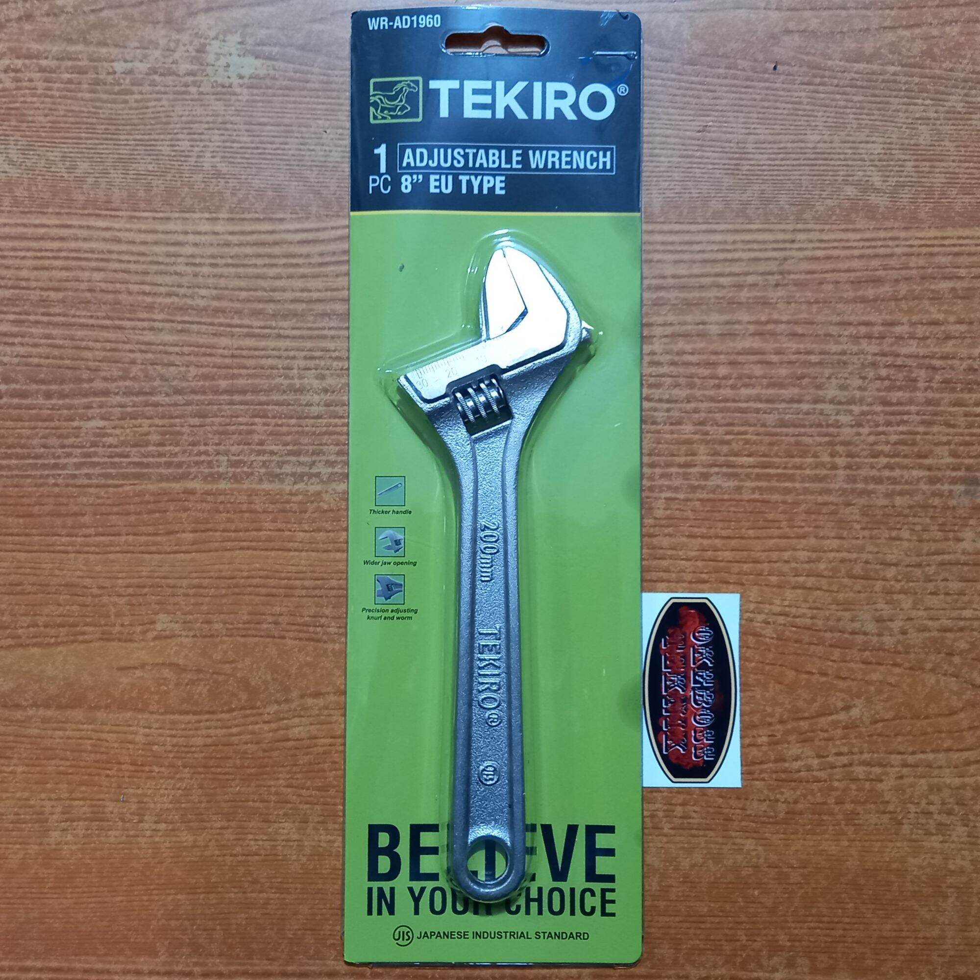 Kunci Ingris 12 Tekiro Adjustable Wrench 300mm Lazada Indonesia