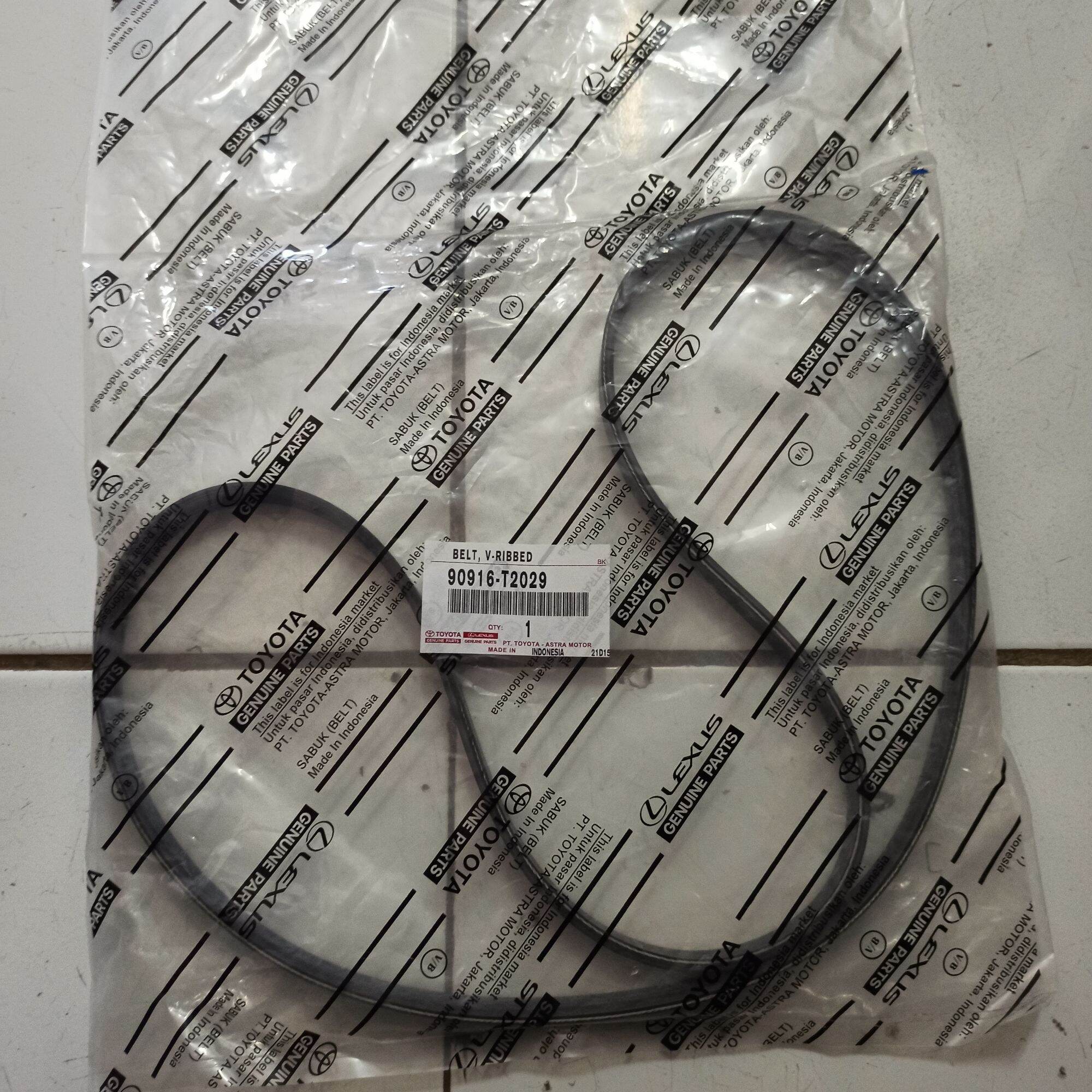 Tali Kipas Fan Belt Vanbelt VBelt Toyota Yaris Vios Limo 90916T2029