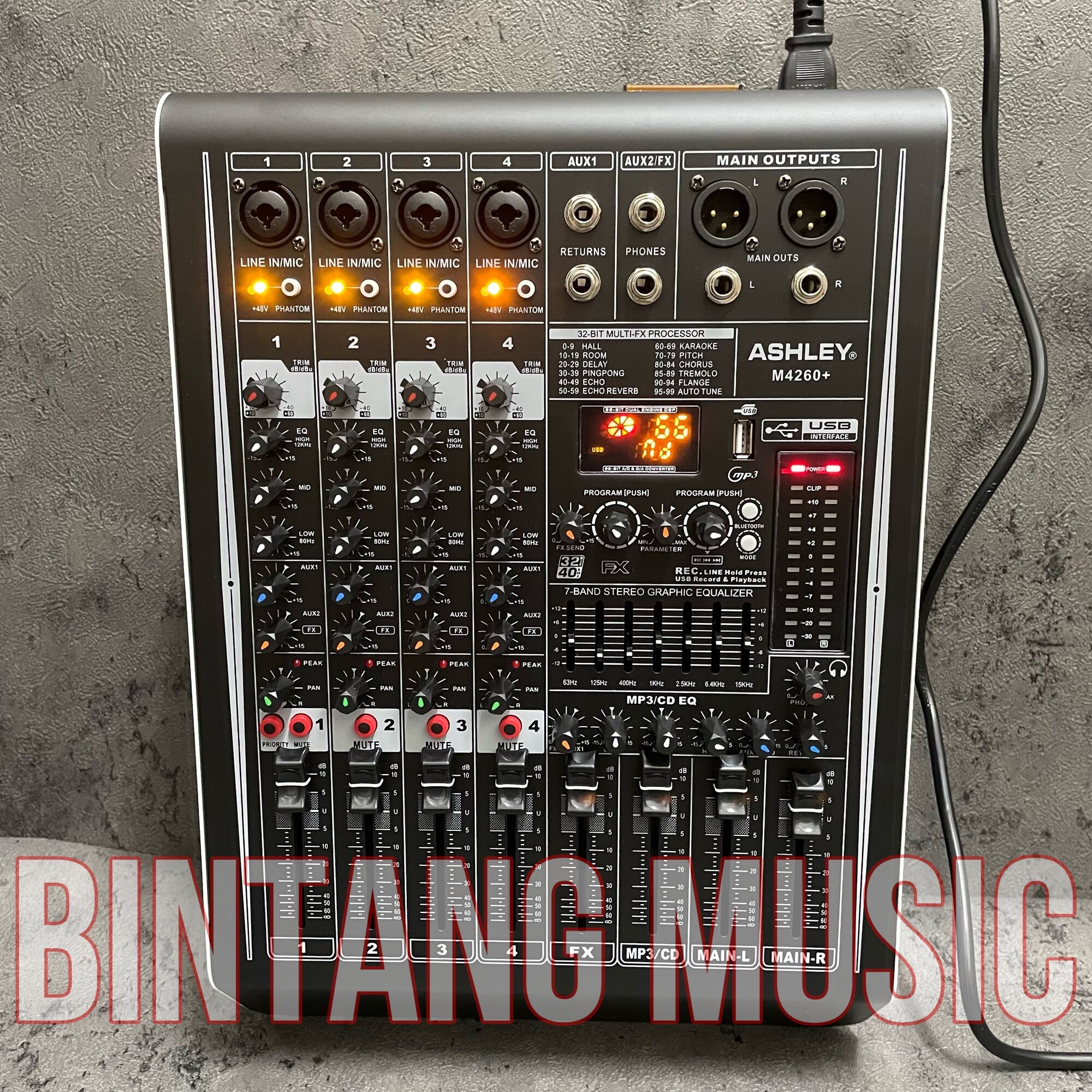 Power mixer ashley M4260 original 4 channel m 4260 Lazada Indonesia