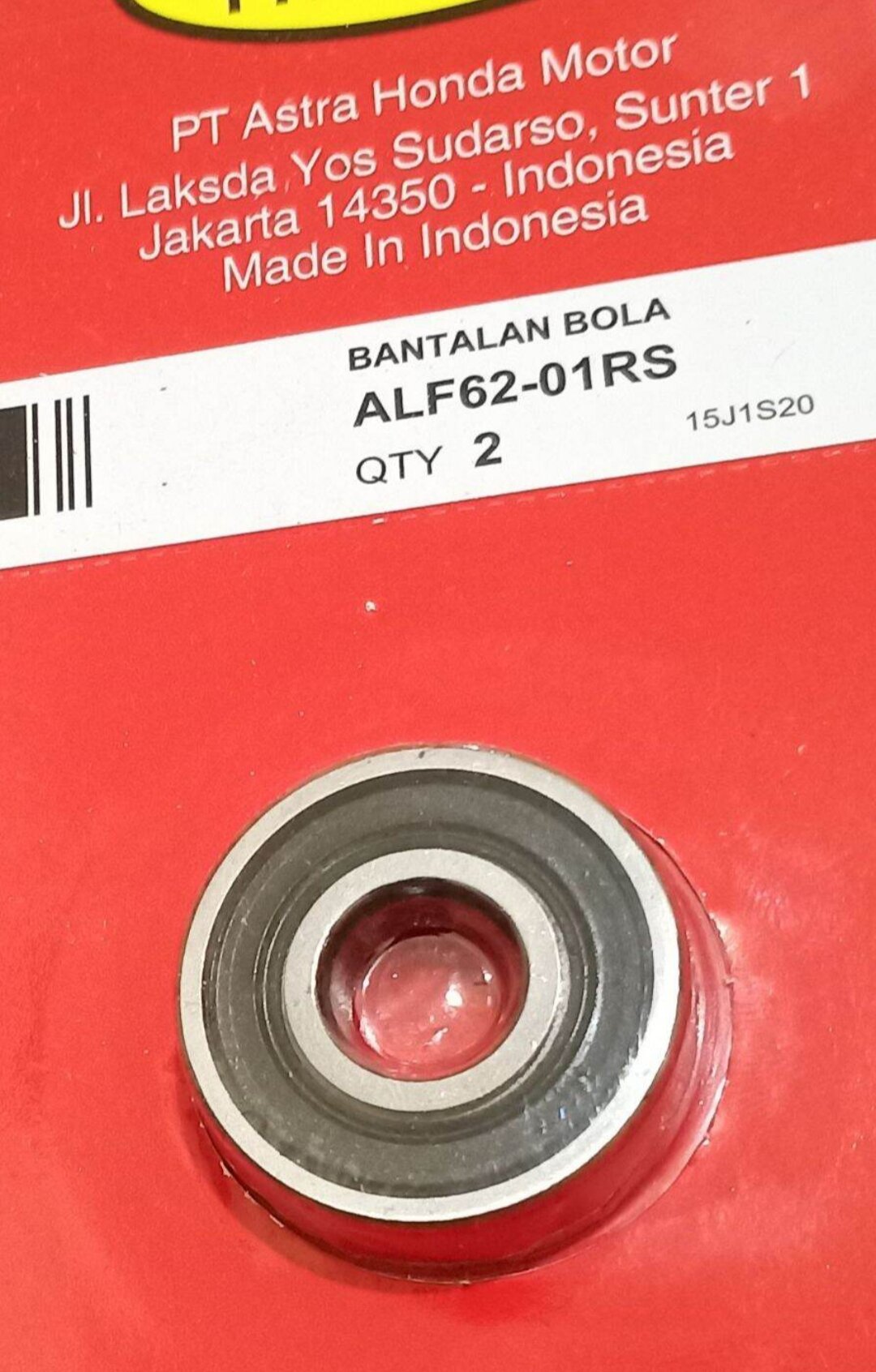 Bearing 6201 rs press lahar roda depan beat vario supra x125 harga per 1 pc Lazada Indonesia