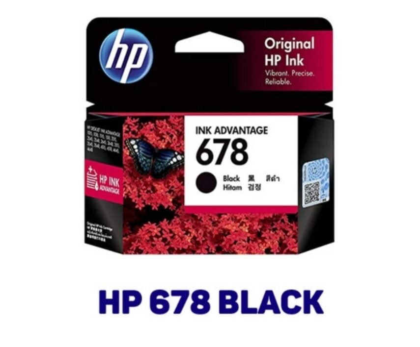Cartridge Tinta HP 678 Black Original Lazada Indonesia