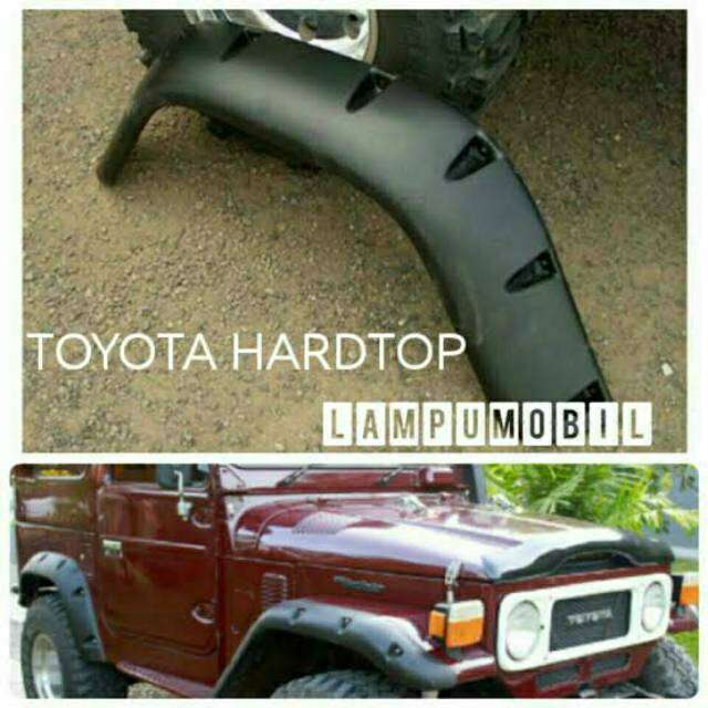 Over Toyota Hardtop Fender bolt variation model Harga 995,000 rupiah*Gratis Ongkir