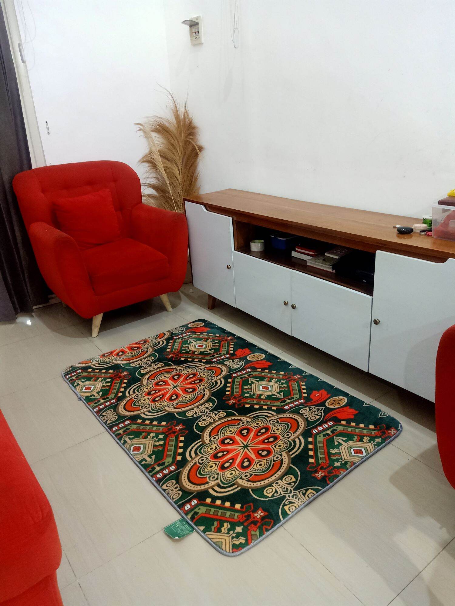 Karpet busa Arizona di lengkapi dengan anti slip ukuran 95x14 ketebalan 16m