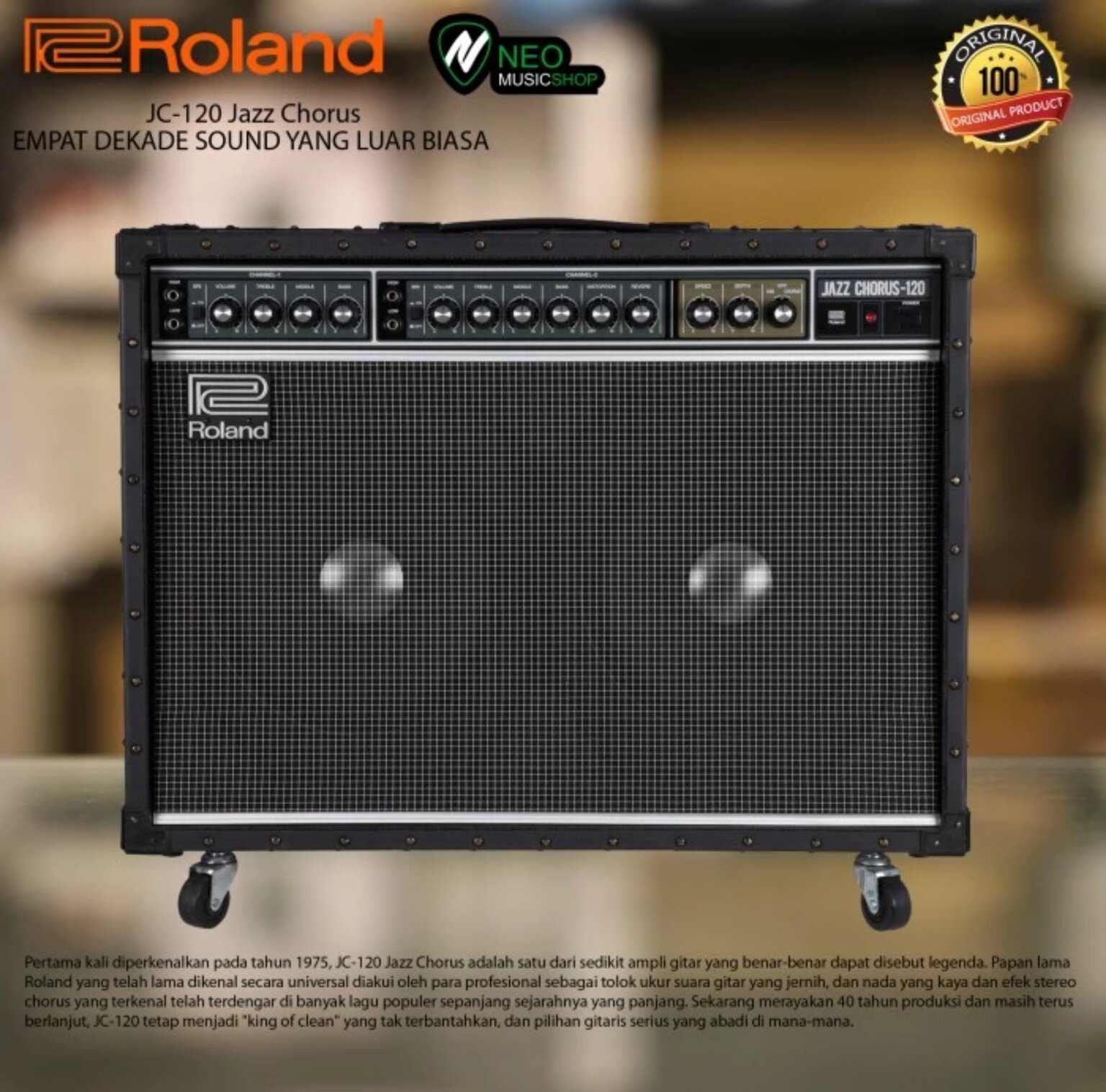 Roland JC120/JC-120 jazz chorus 2x12