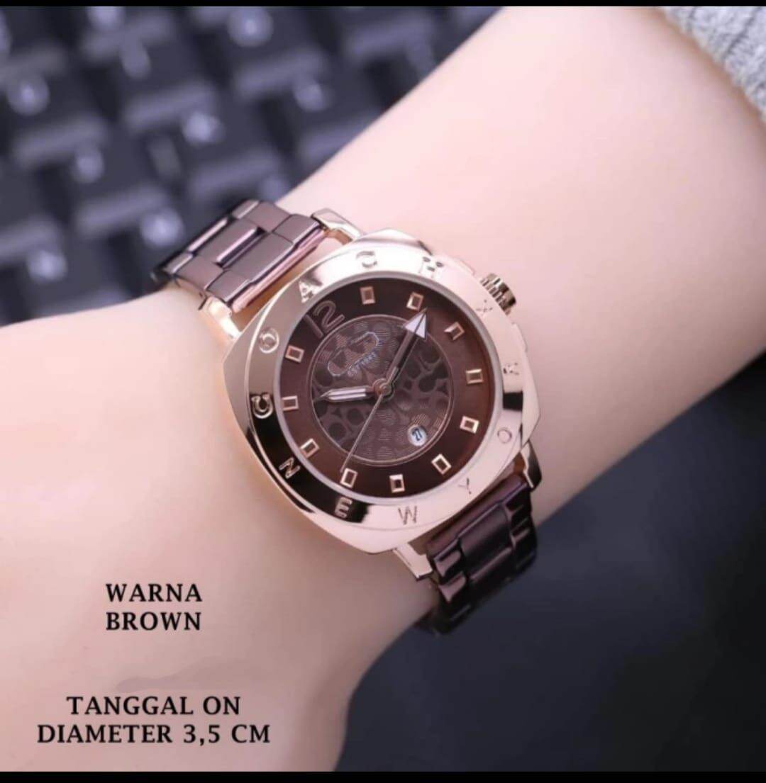 JAM TANGAN WANITA MEWAH STAINLESS | Lazada Indonesia