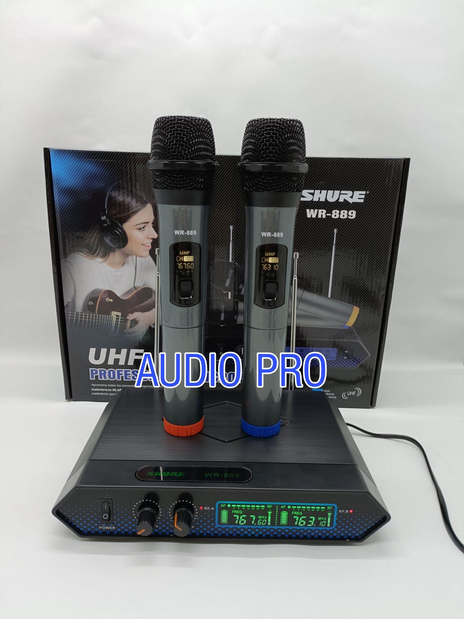 MIC WIRELESS SHURE WR 889/WR 889 MICROPHONE 2 HANDLE Lazada Indonesia