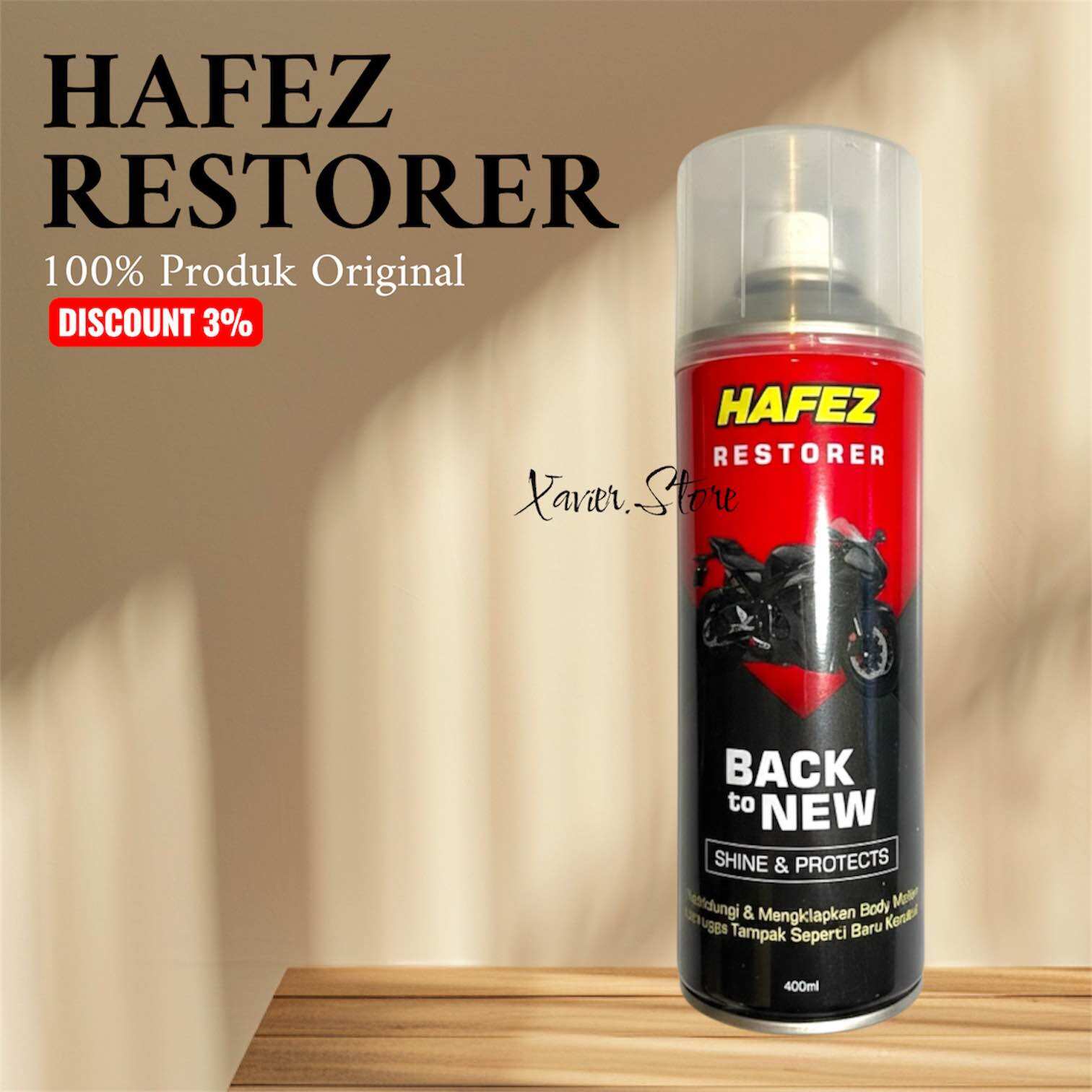 Hafez Restorer / Vehicle Body Polish Harga 46,600 rupiah*Gratis Ongkir