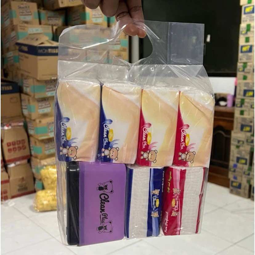 Tisu cleanplus pop up 130 SHEET 2 ply - isi 6 PCS FREE KOTAK Harga 17,000 rupiah*Gratis Ongkir