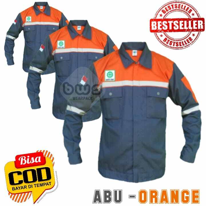 Wearpack Safety K3 Seragam Tambang Kemeja Safety K3 Seragam Tambang Kemeja Kerja Proyek Wearpack