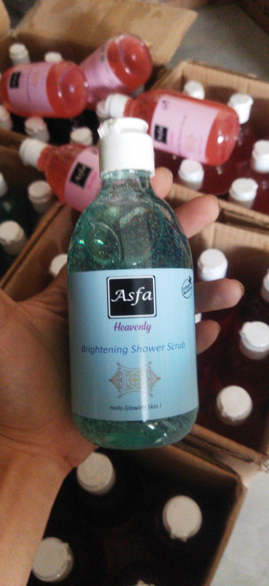 [ASFA] BRIGHTENING/ SHOWER SCRUB/ SABUN MANDI/ SCRUB BADAN Lazada Indonesia
