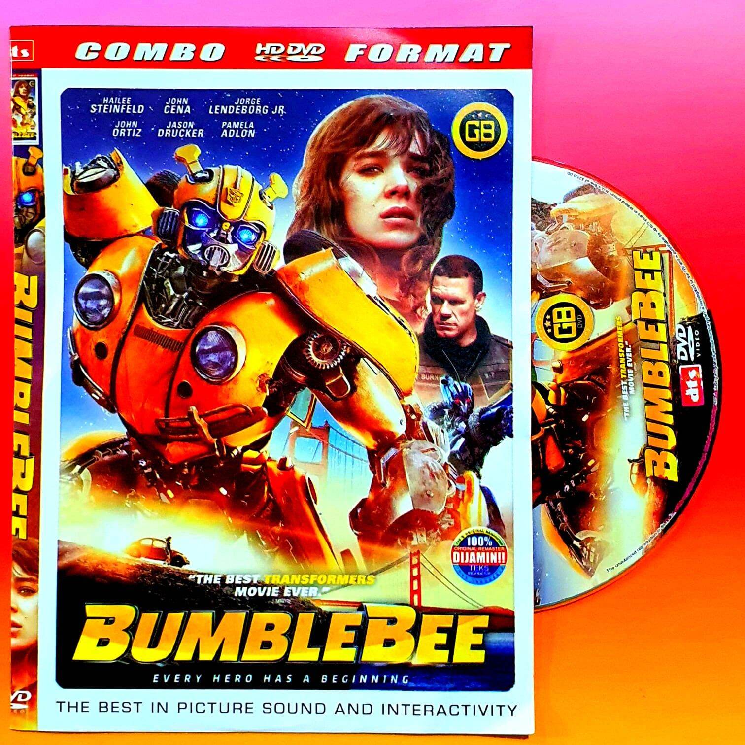 KASET DVD FILM BUMBLE BEE TRANSFORMERS FILM BUMBLEBEE ROBOT