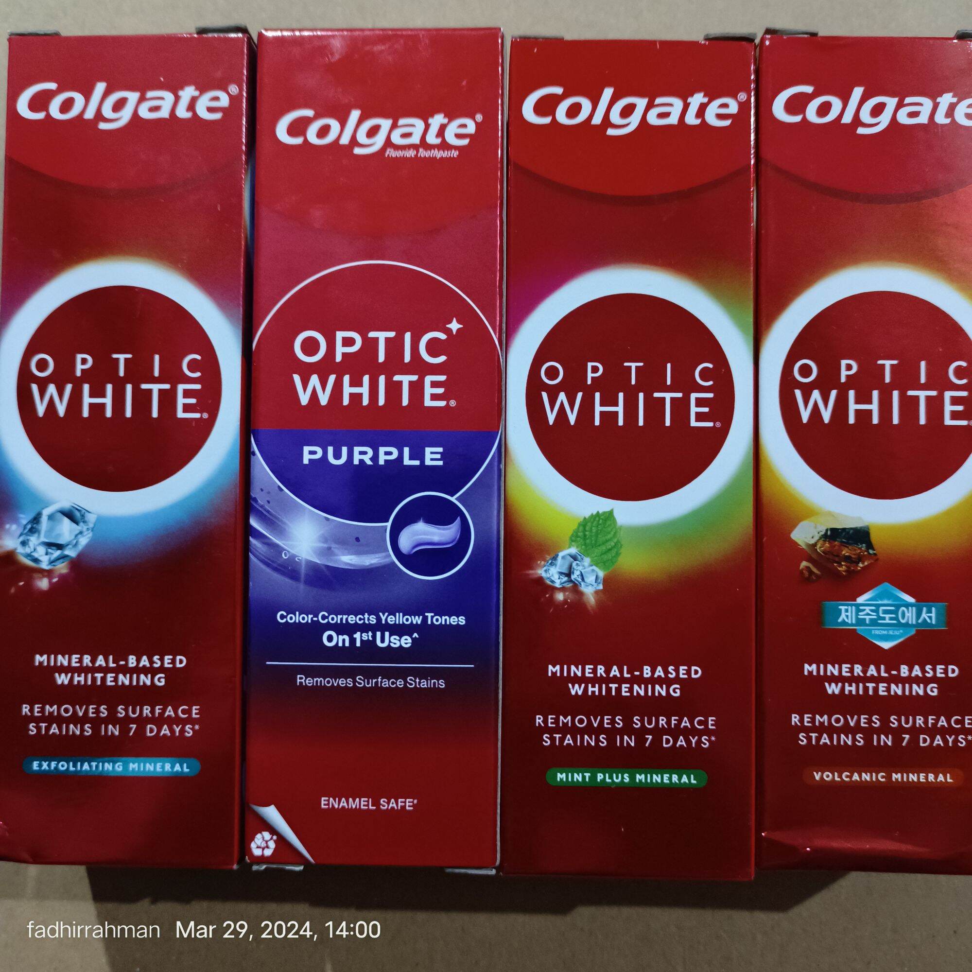 Colgate Optic White Purple view 2