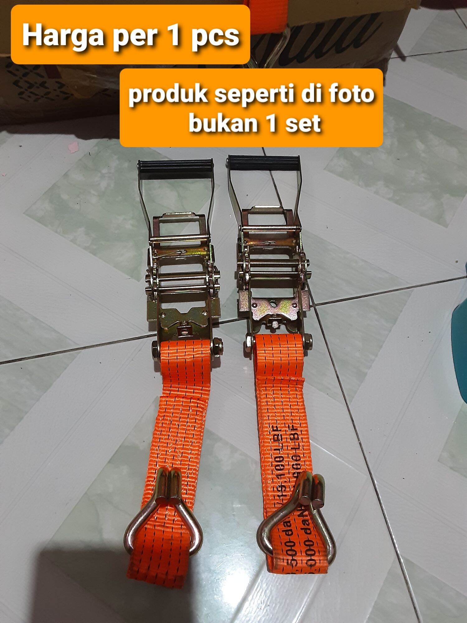 besi trek belt tali krek rachet tie down