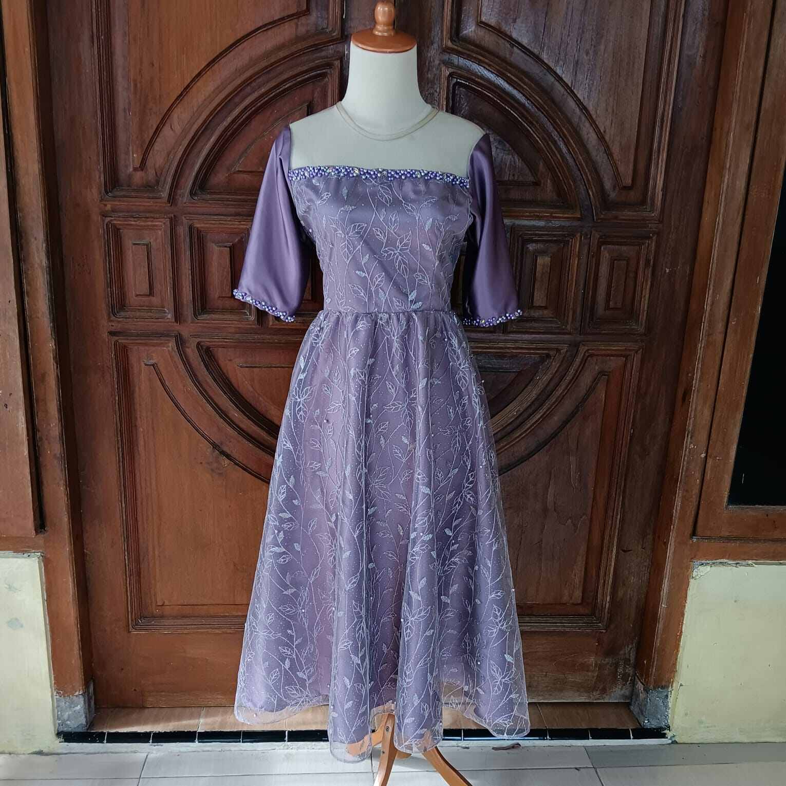 sachin and babi light blue dress Model Dress Remaja untuk Pesta main image 1