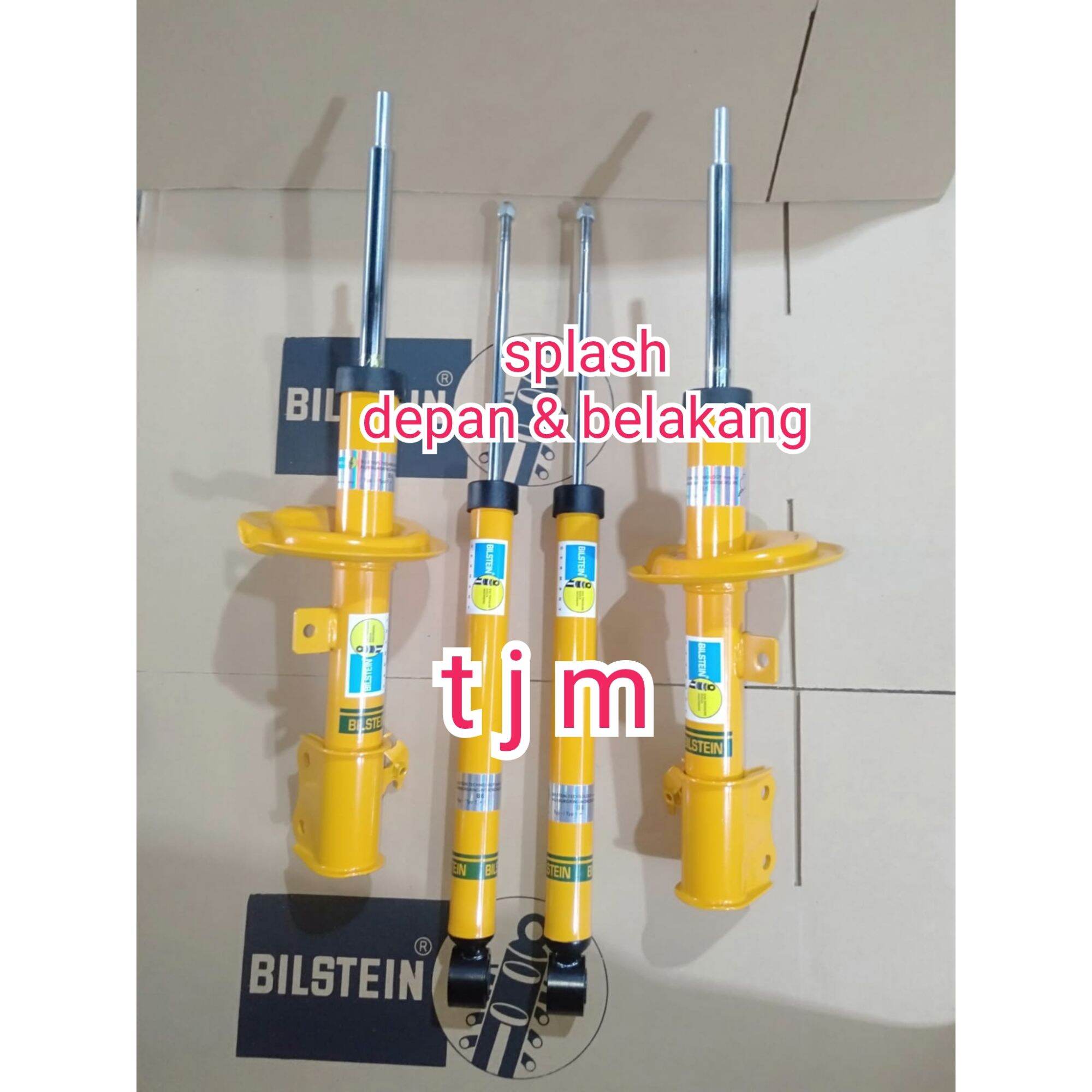 Shockbreaker shock absorber Splash depan & belakang merk Bilstein original type B6 harga 2 pasang kanan dan kiri Harga 1,700,000 Ringgit*Penghantaran Percuma