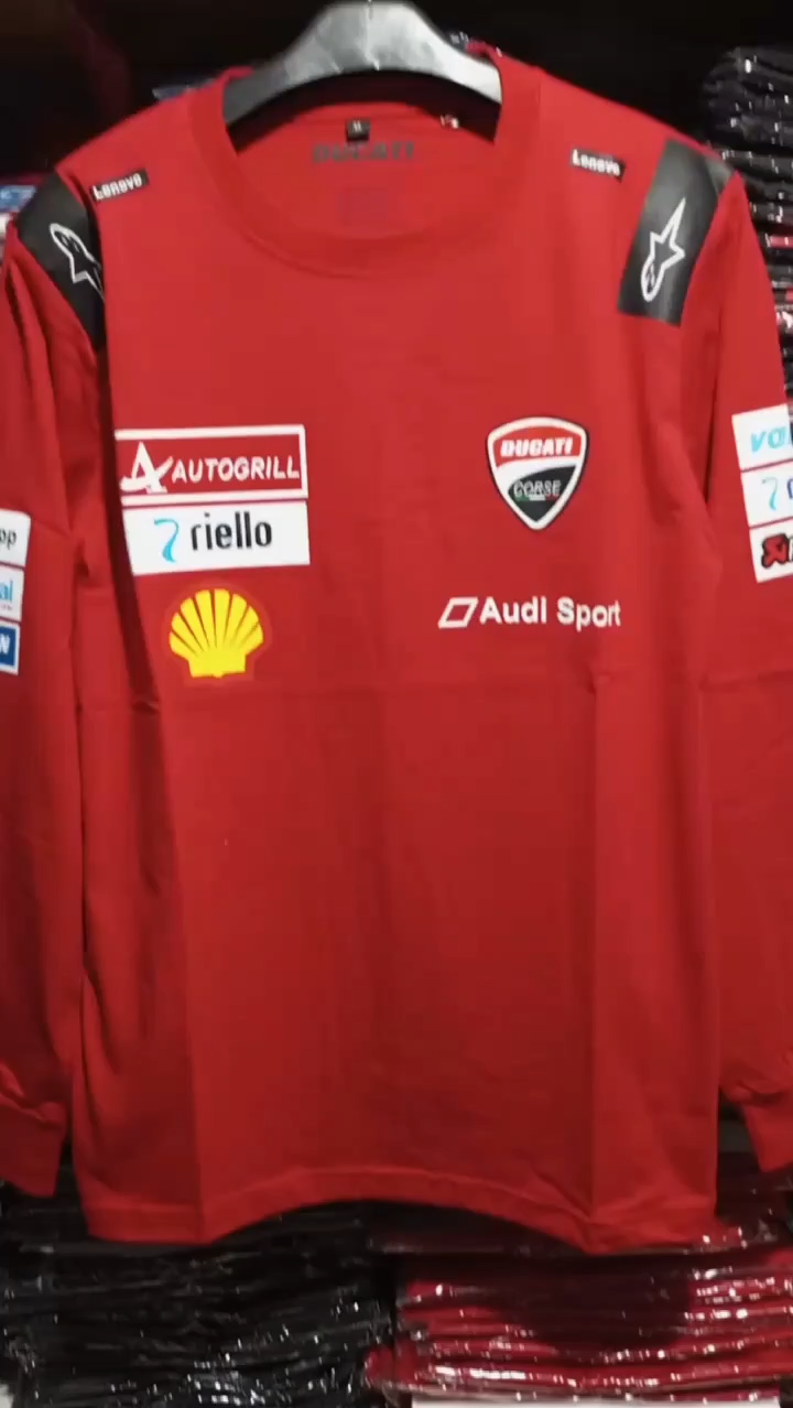 kaos distro pria dewasa bahan tebal .kaos moto gp BAJU DUCATI RACING BAJU DUCATI