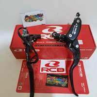 ORIGINAL HANDLE MASTER REM RCB OVAL 14MM E-2 & RCB KOTAK 14MM E-3 SET KOPLING 100% ORIGINAL RCB ( PRODUK MALAYSIA RACINGBOY ) UNIVERSAL PNP RX KING/ VARIO/ SCOOPY/ MIO/ BEAT/ NINJA R RR 150/ VIXION/ GSX/ KLX/ F1ZR/AEROX DLL