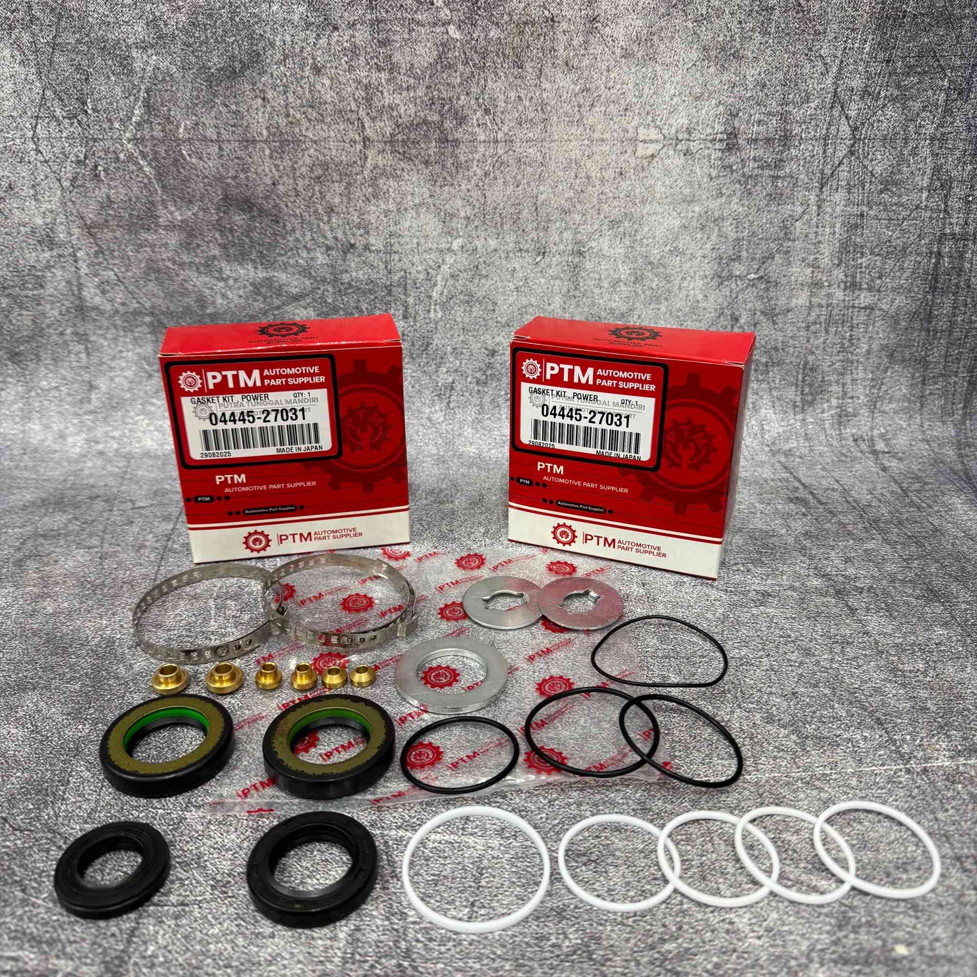 Seal Kit Power Steering Low Toyota Kijang 5K/Kijang Grand Super (1Set) Genuine Ptm 04445-27031 Harga  150,000 Ringgit*Penghantaran Percuma